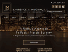Tablet Screenshot of milgrimplasticsurgery.com